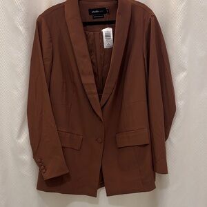 Torrid Women's Rich Brown Suit Jacket